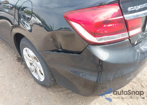 2013 Honda Civic Lx из США, поврежденный, VIN 19XFB2F52DE207487